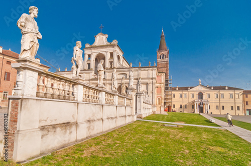 Polirone Abbey in San Benedetto Po, Italy photo