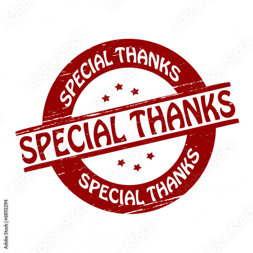Special thanks