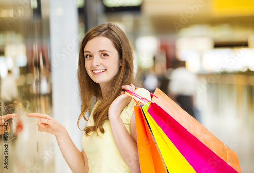 Shopping girl