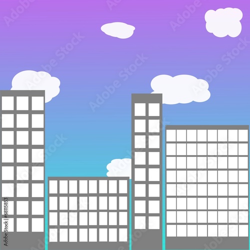 cityscape vector wallpaper