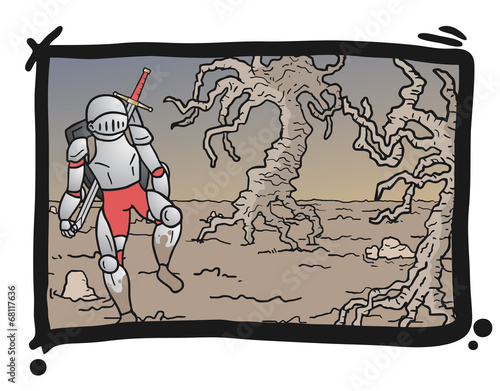 Scene comic