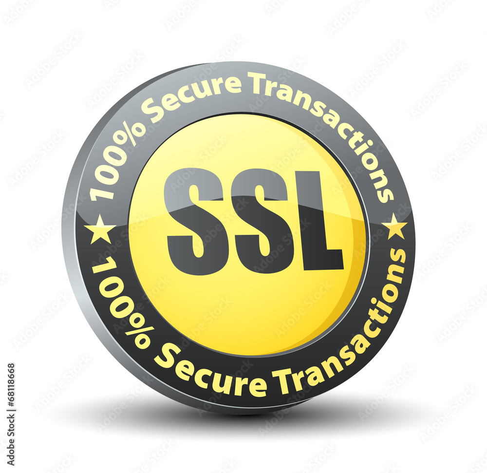 SSL 100% Secure Transactions