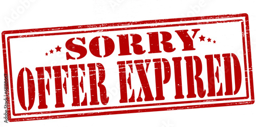 Offer expired