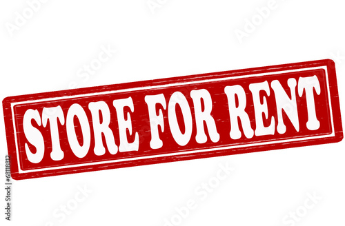 Store for rent