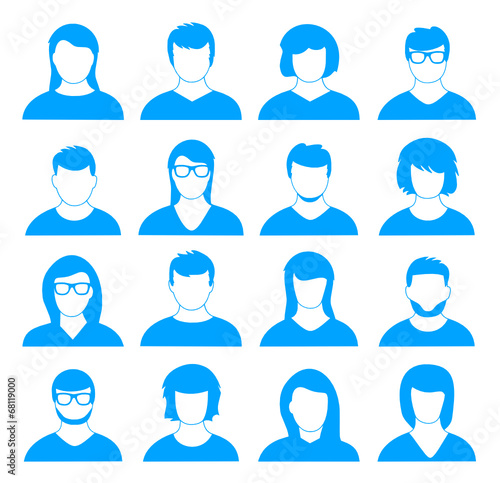 Icon Set Faces