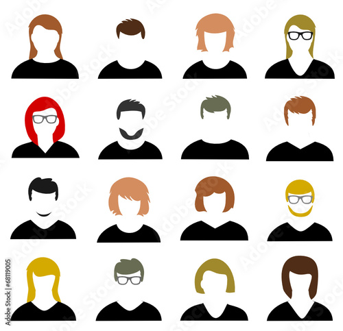 Icon Set Faces