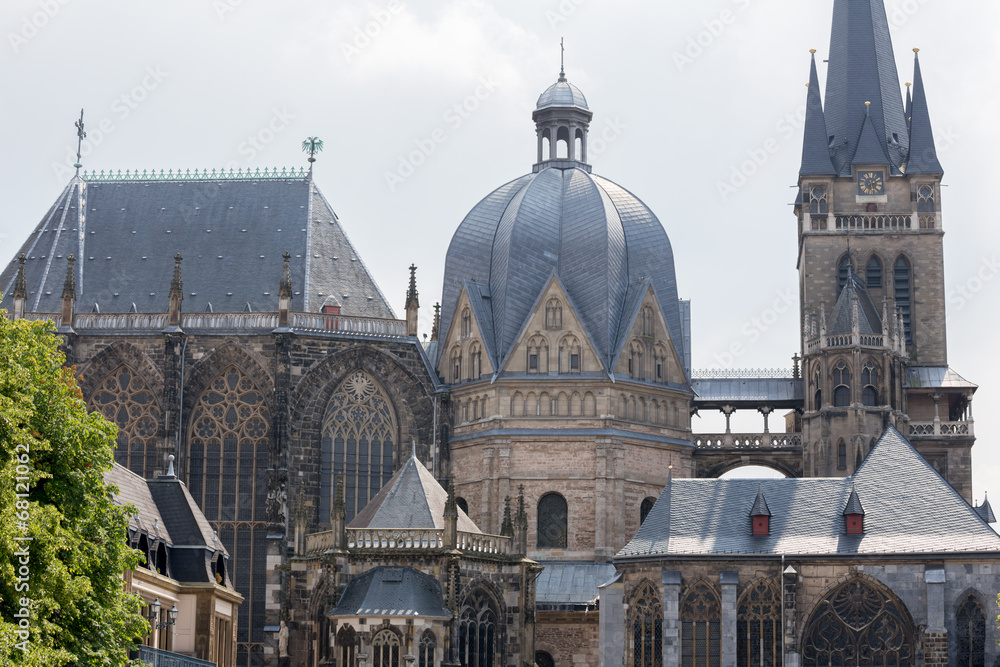 Naklejka premium Aachener Dom in Germany