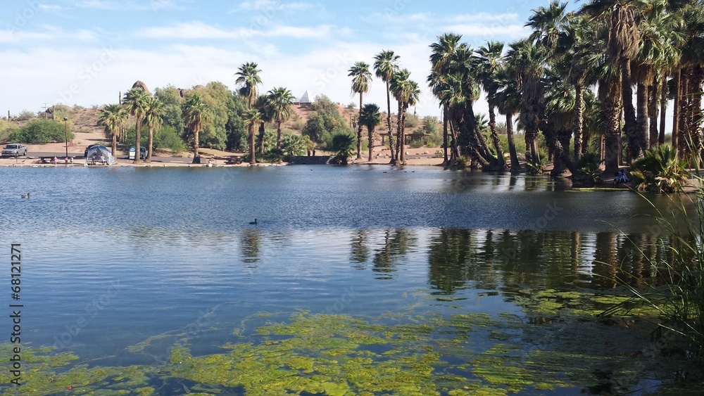 Papago park in Arizona