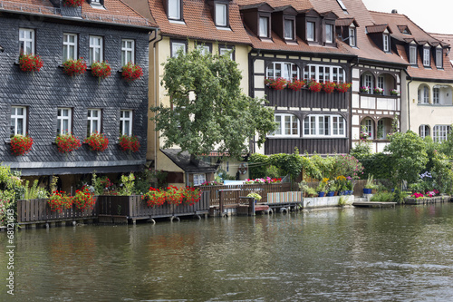 Malerische Häuserfassaden in Bamberg