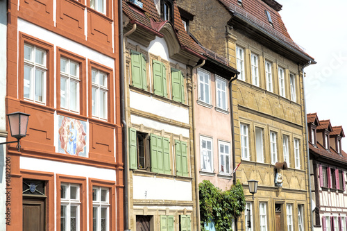 Historische Fassaden in Bamberg