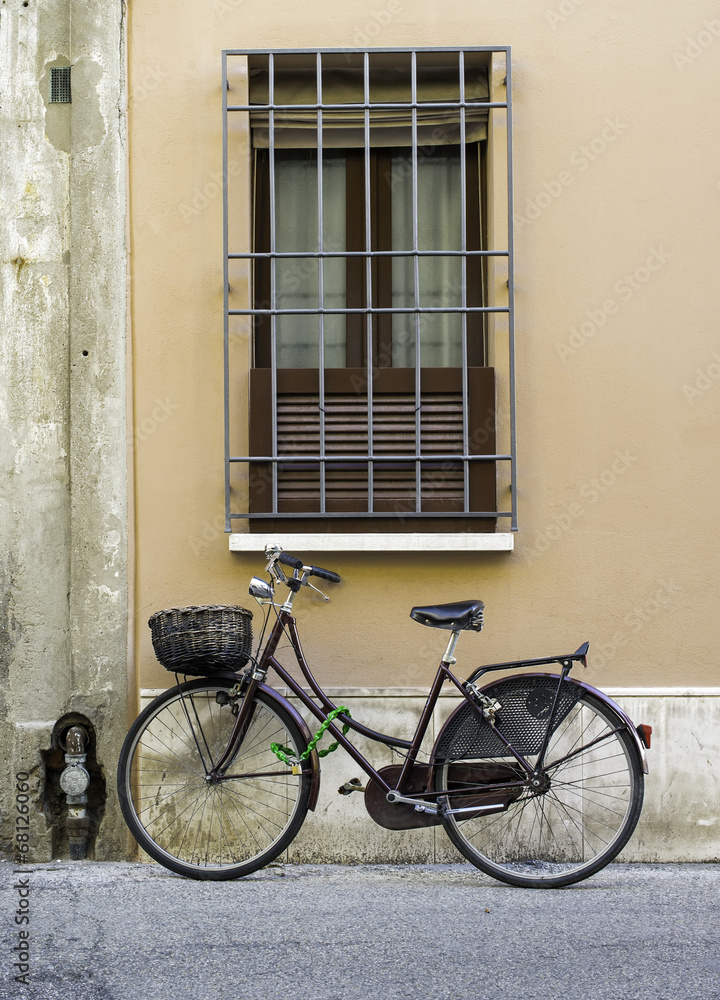 Old Italian bicycle