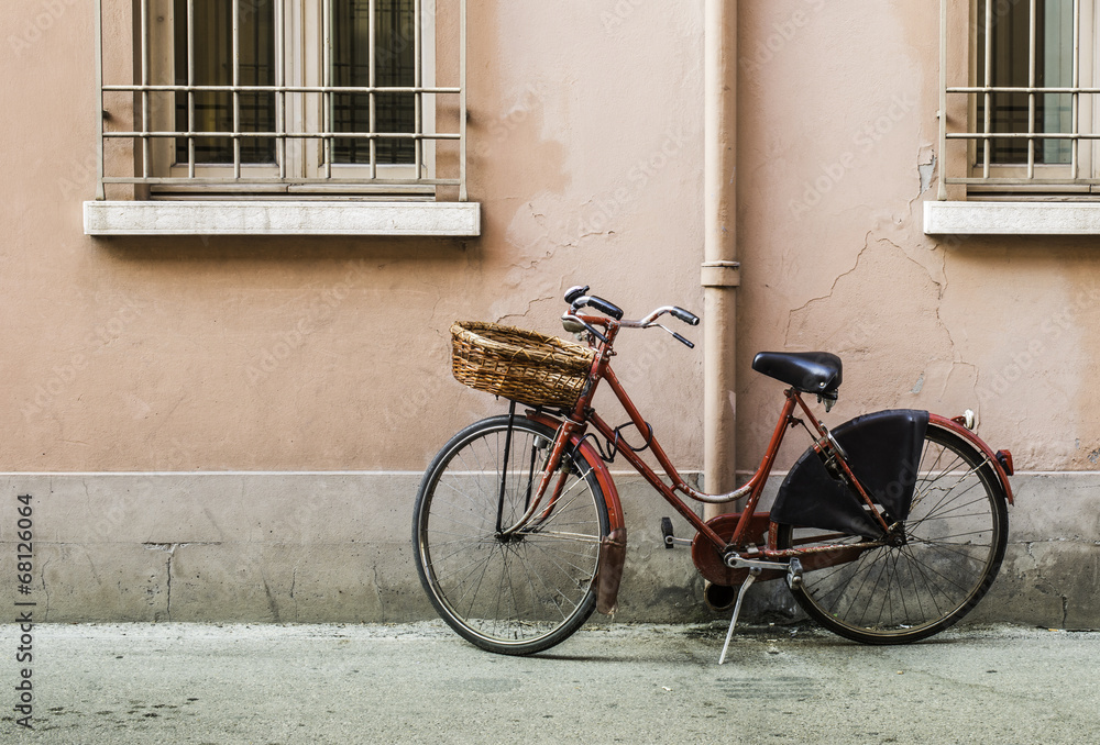 Old Italian bicycle