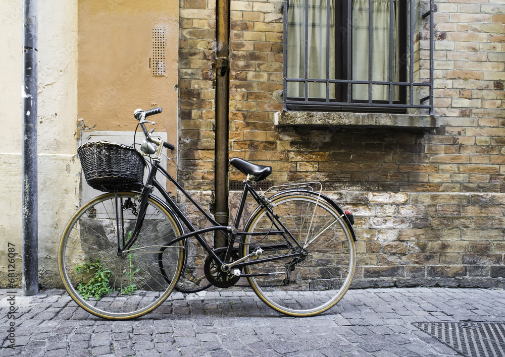 Old Italian bicycle