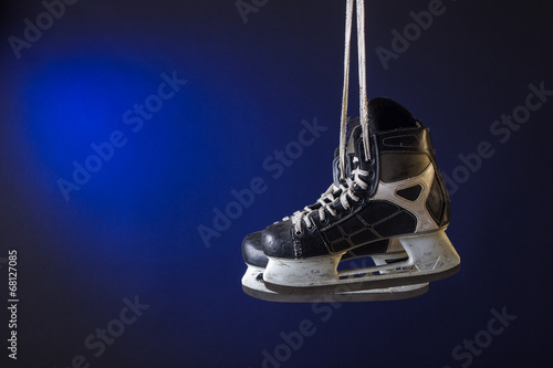old hockey skates