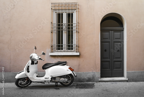 Fotografie Typical italian motorcycle