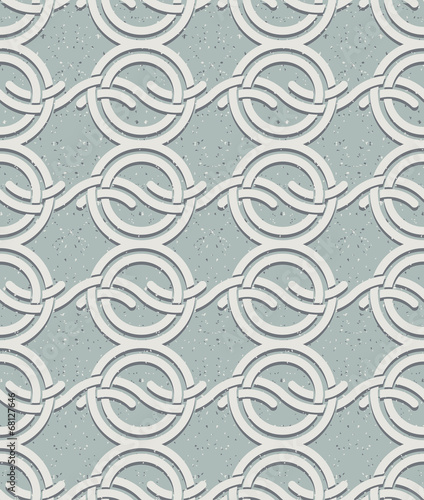 Vintage style circles and w...