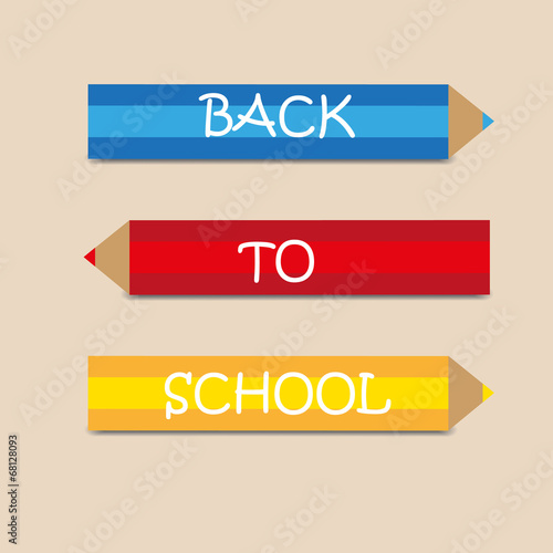 back to school pencils background