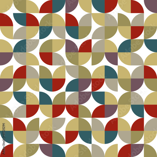 Old mosaic seamless backgro...