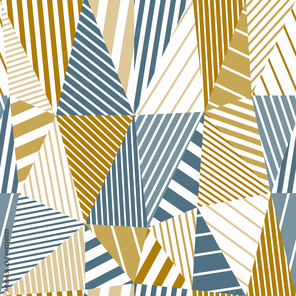 Geometric stripy seamless pattern. Geometric stripy seamless pattern.
