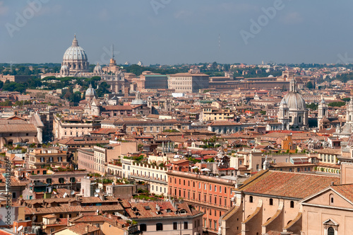 Panorama roofs of Rome