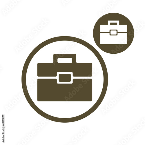 Briefcase vector simple sin...