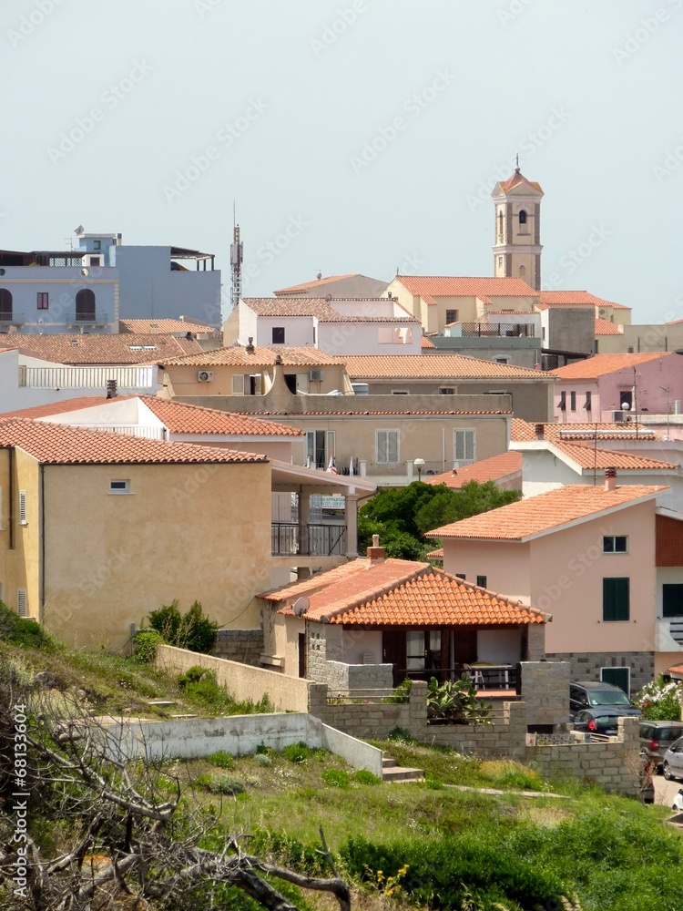 la città di Santa Teresa di Gallura in Sardegna