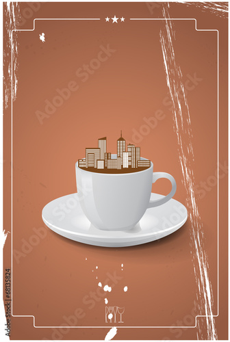 city coffee cup