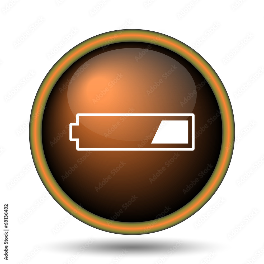 1 third charged battery icon 1 third charged battery icon