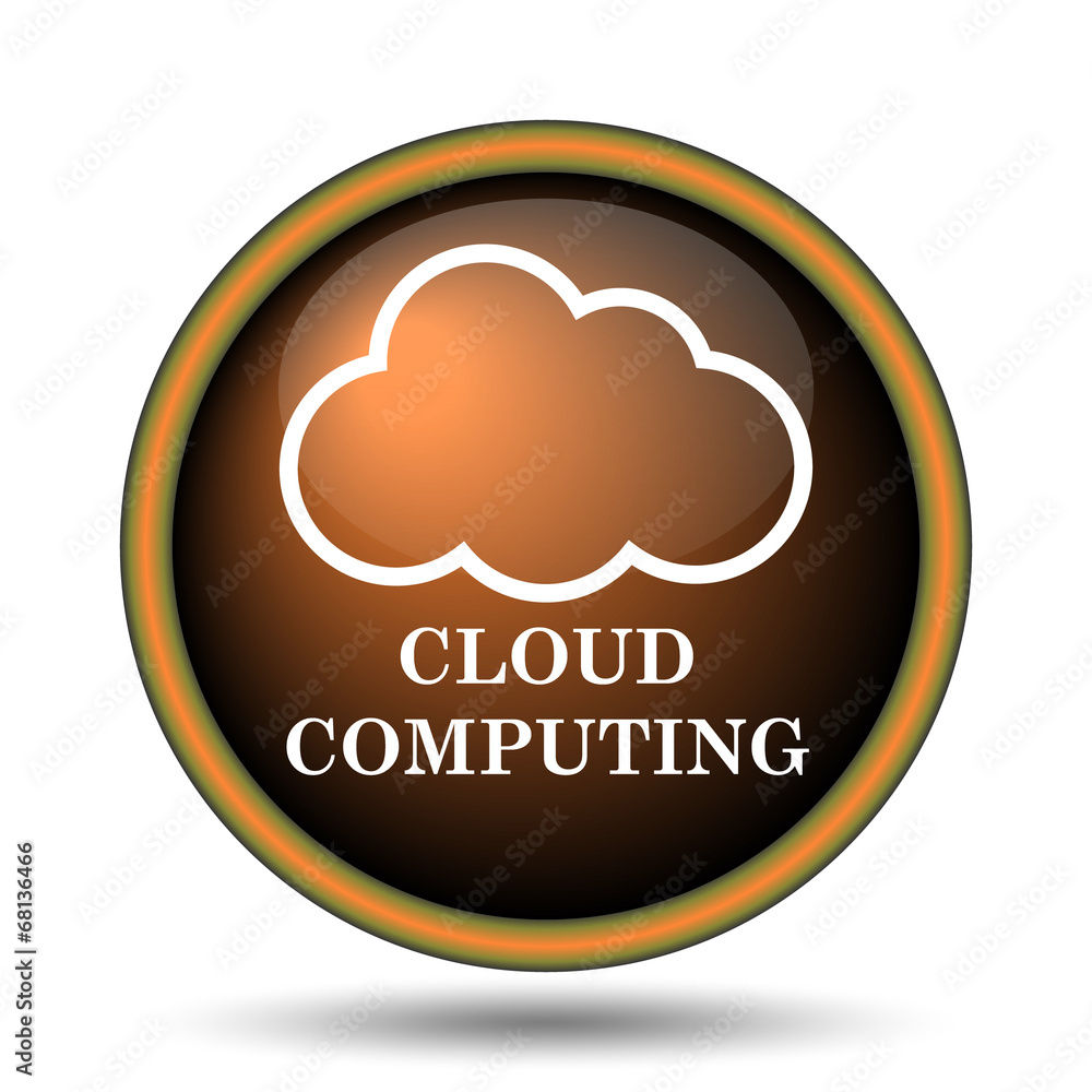 Cloud computing icon