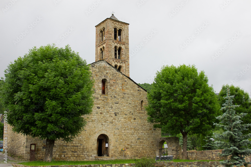Church of Sant Climent de Taull in Vall de Boi