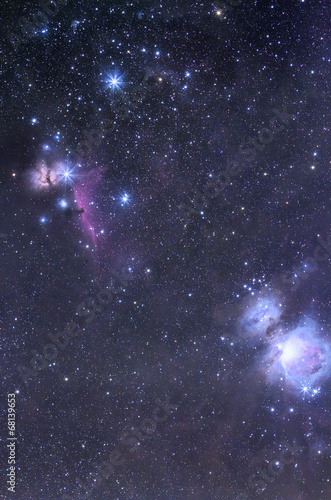 M42 Orion Nebel und Pferdekopfnebel