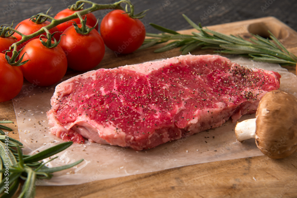 Grilling Strip Loin Steak Series: Raw Meat