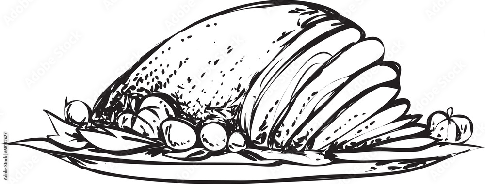 Roasted Meat Doodle Roasted Meat Doodle