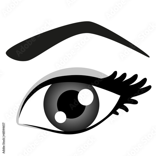 Woman eye