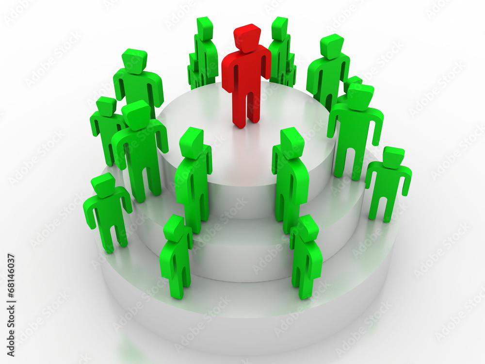 business network concept