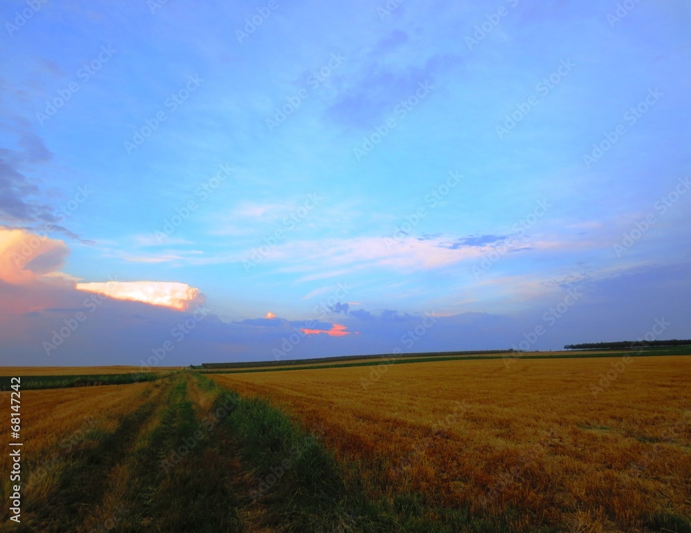 Obraz premium Abendhimmel