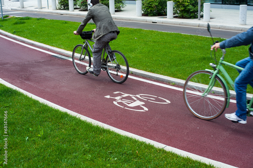 Obraz premium Bike path