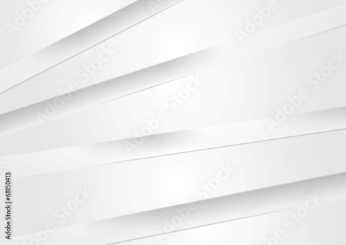 Abstract light grey stripes vector background