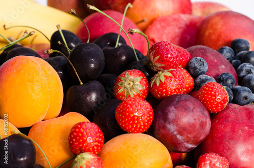 group of colorful fruits