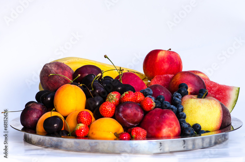 group of colorful fruits