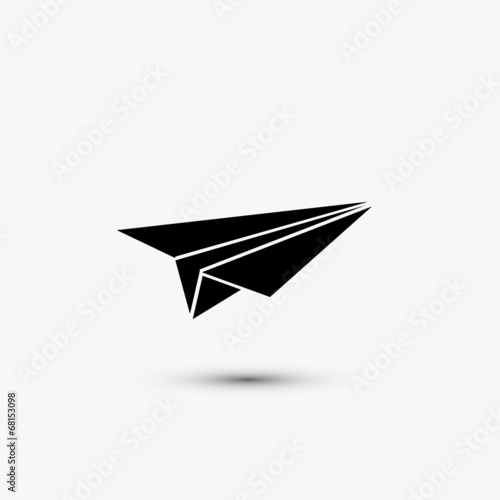 Vector black web icon on white background. Eps10