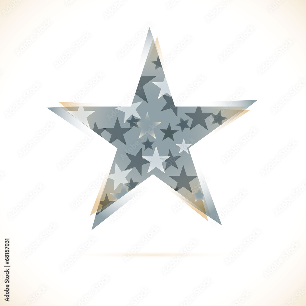 Obraz premium Sphere Abstract vector design template. Business star