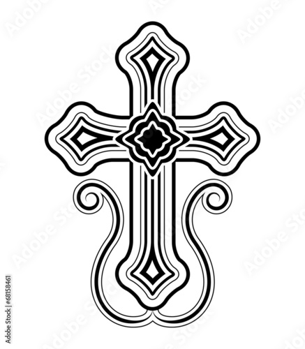 Traditional Armenian Apostolic Church cross clip art