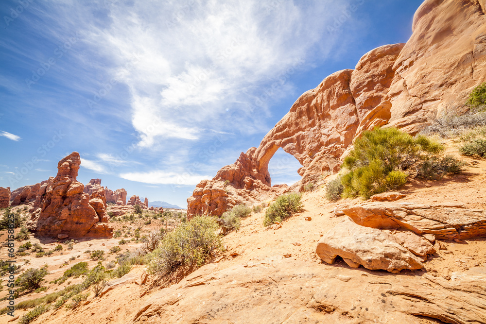 Fototapeta premium South window in Arches National Park, Utah