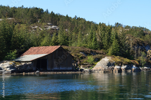 A boat House in the archipelago