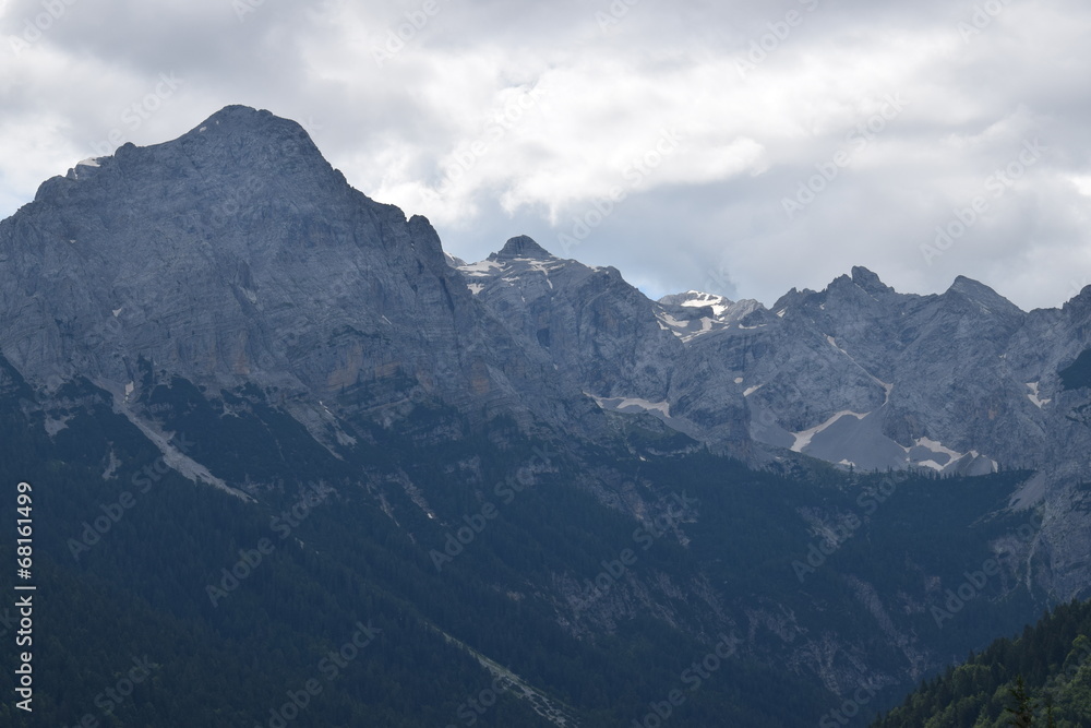 Fototapeta premium nuvole alpine