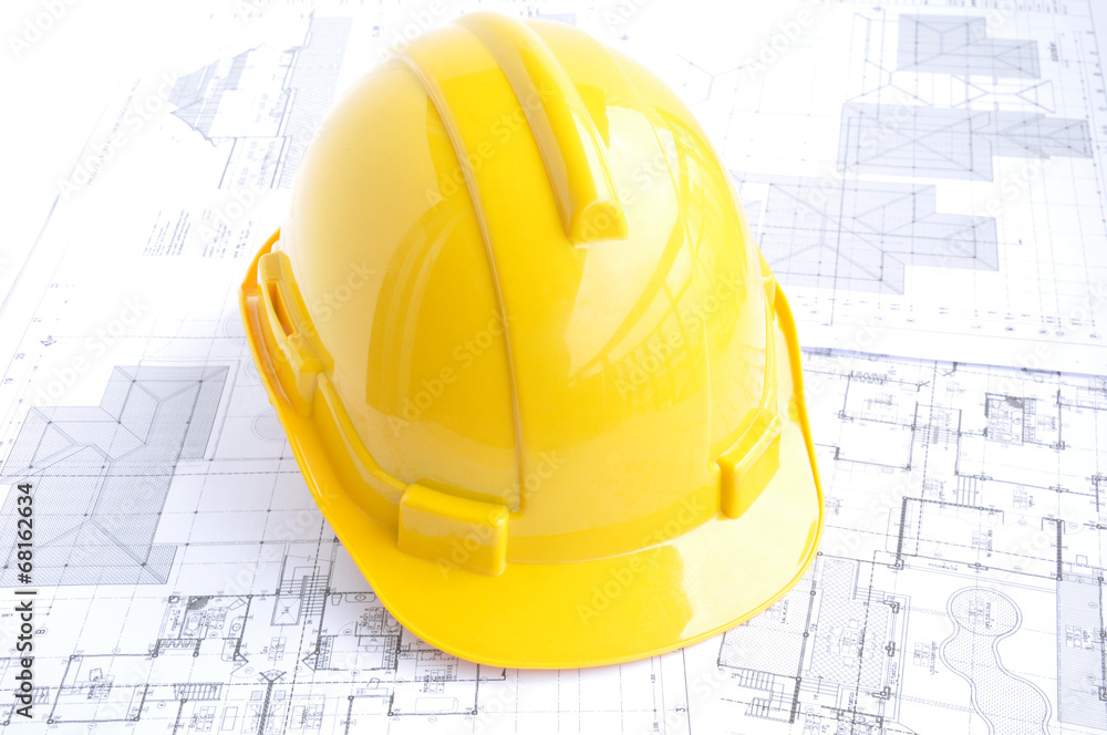 Hard hat for engineers, architects & industrial workers Hard hat for engineers, architects & industrial workers