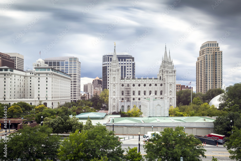 LDS main office building