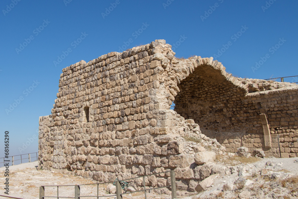Ancient castle in Kerak, Jordan