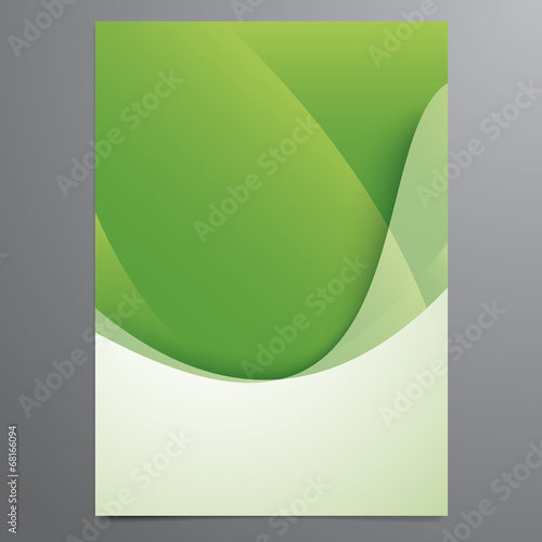 vector business flyer, brochure template